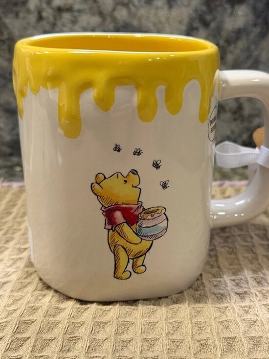 Rae Dunn Other - Rae Dunn and Disney Pooh Bear "Home Is Where There Is Hunny" LG. Coffee Mug NEW